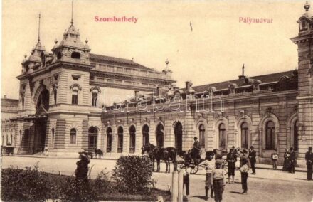 Szombathely, Pályaudvar, Vasútállomás. W. L. 202.