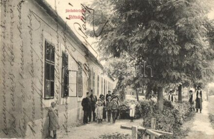 1910 Rétság, Járásbíróság. Kiadja Adler Izidor