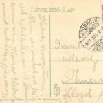 Dombóvár, Fő tér, piac, Római katolikus templom + 1917 Dombóvár pályaudvar pecsét - Image 2