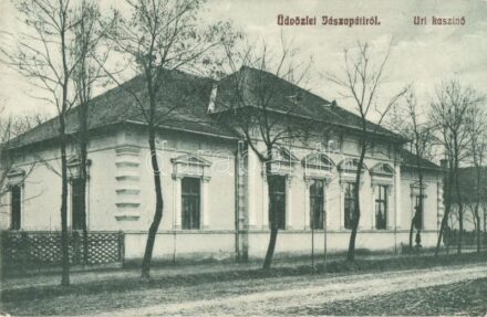 1911 Jászapáti, Úri kaszinó. Kiadja Radován György 831.