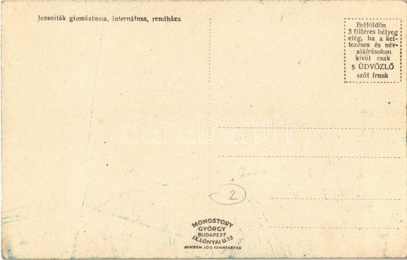 Pécs, jezsuiták Pius kollégiuma Pécsett, tornaterem, tornaszerek, sportszerek, uszoda, belsők - Image 2