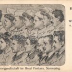 Semmering, Wintersportplatz und Höhenkurort, Wintersportgesellschaft im Hotel Panhans s: Arthur Kurtz (EK)