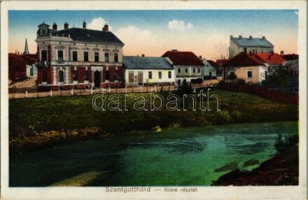 1916 Szentgotthárd, Rába, Nágl Ferenc mészáros és hentes üzlete