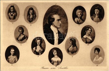 Frauen um Goethe / Goethe és a szívének hölgyei / Goethe and the ladies of his heart