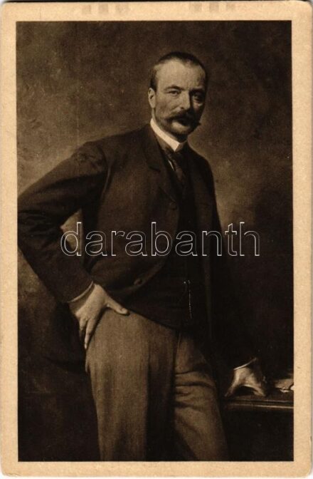 Gróf Tisza István. Rotophot Nr. 647. s: Benczúr Gyula