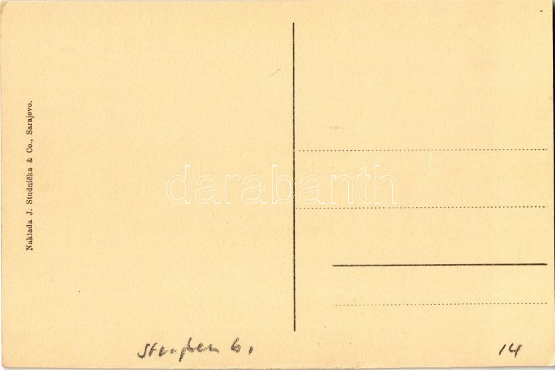 Sarajevo, Appelquai / Apelova obala / quay, tram - Image 2