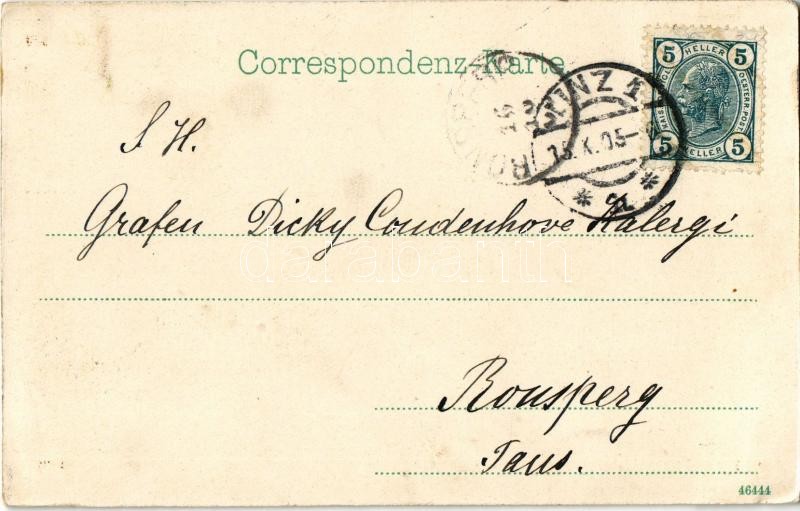 1905 Linz, Pöstlingsberg electrische Bahn, Pöstlingbergbahn / narrow-gauge electric railway 'mountain tramway' (EK) - Image 2