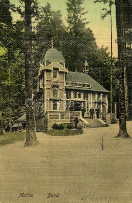 1911 Marilla, Marila; Bazár. Franz József kiadása / bazaar villa (EK)
