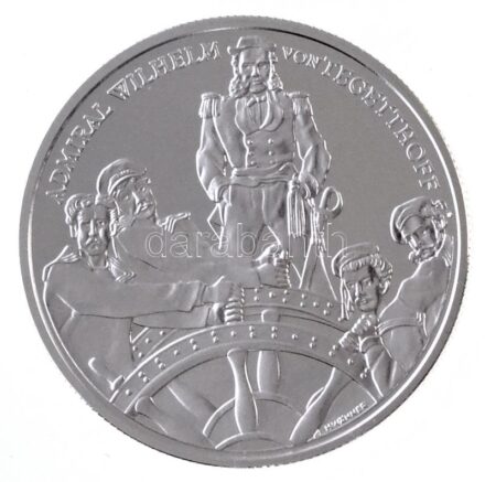 Ausztria 2004. 20EUR Ag 'Admiral Wilhelm von Tegetthoff' T:PP patina Austria 2004. 20 Euro Ag 'Admiral Wilhelm von Tegetthoff' C:PP patina