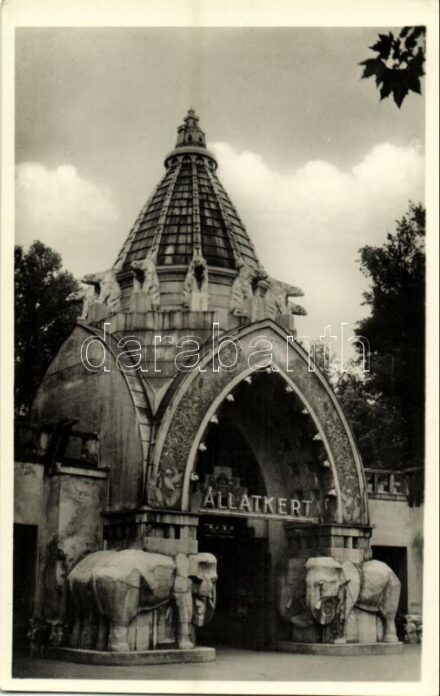 Budapest XIV. Állatkert, főbejárat