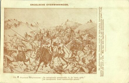 'Engelsche Overwinningen' / 'English victories', Dutch anti-British propaganda, humour s: van Geldorp (EK)