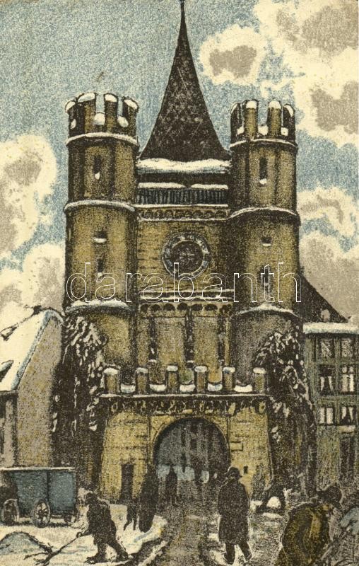 1922 Basel, Spalentor / gate (EK)