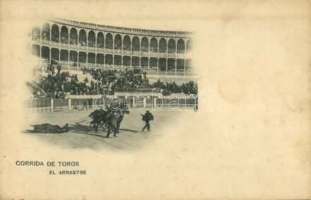 Corrida de toros, El arrastre / bullfight