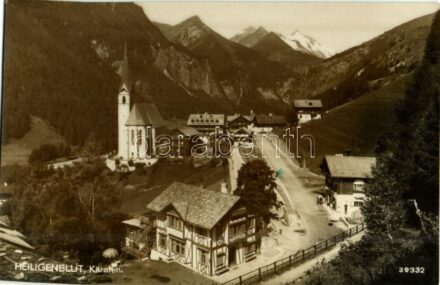 Heiligenblut am Grossglockner + 'Heiligenblut Grossglockner' cancellation