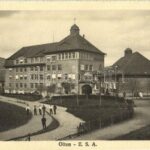Olten, E. S. A. / military hospital + 'Feldpost Etappen-Sanitatsanstalt Olten' cancellation