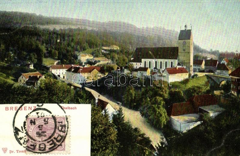 Bregenz, Thalbach / abbey. TCV card