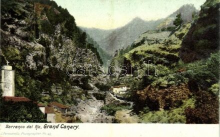Gran Canaria, Grand Canary; Barranco del Rio / valley
