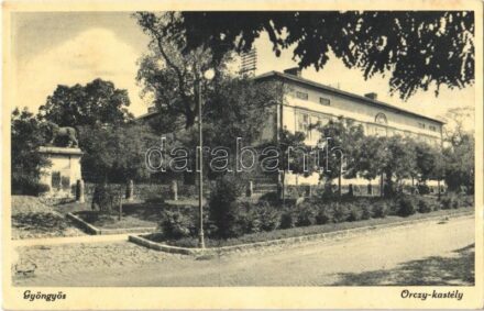 1939 Gyöngyös, Orczy kastély