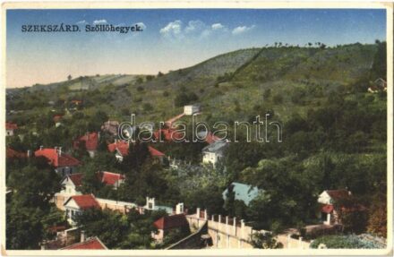 1937 Szekszárd, Szőlőhegyek. Weisz kiadása (EK)