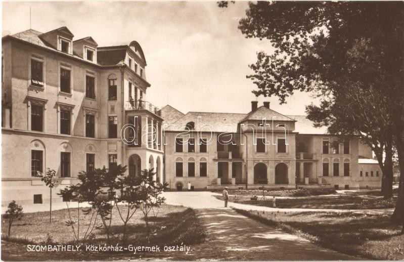 Szombathely, Közkórház, Gyermek osztály