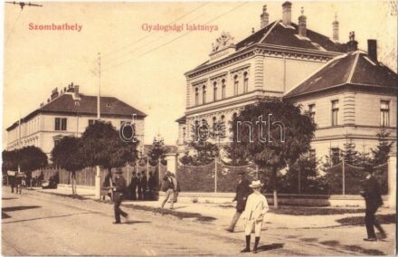 Szombathely, Gyalogsági laktanya. W.L. 196.