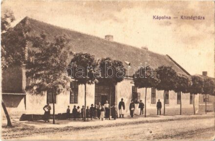Kápolna, Községháza (fl)