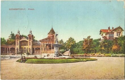 1915 Szombathely, kioszk (Rb)