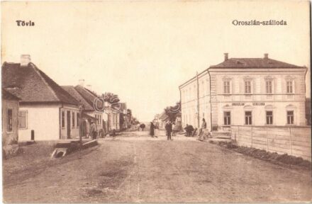 1918 Tövis, Teius; Oroszlán szálloda / hotel