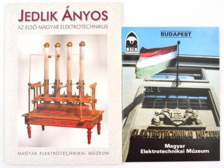 Jeszenszky Sándor: Jedlik Ányos, az első magyar elektrochnikus. Bp.,2000, Magyar Elektrotechnikai Múzeum, 24 p. Kiadói papírkötés.+ Magyar Elektrotechnikai Múzeum. Szerk.: Simon Mária. Tájak-Korok-Múzeum Kiskönyvtára 376. Bp.,1999.,