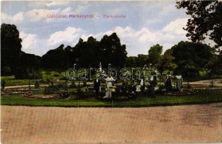 1917 Harkány, park