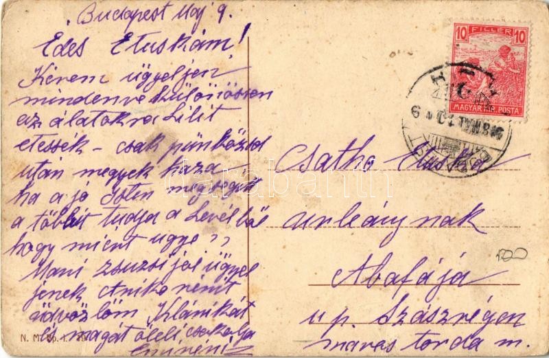 1918 Budapest V. Váci utca, Rothberger, Herzfeld, Guttmann Mór, Dorits M., Quentzer Testvérek üzlete, Barna József fogműterme (EK) - Image 2