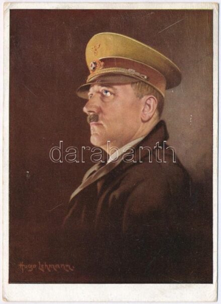 1940 Adolf Hitler, NSDAP German Nazi Party propaganda s: Hugo Lehmann + 'Nürnberg die Stadt der Reichsparteitage' 'Geburtstag des Führers 20. 4. 40.' So. Stpl. 'Oberkommando der Wehrmacht geprüft' (EK)