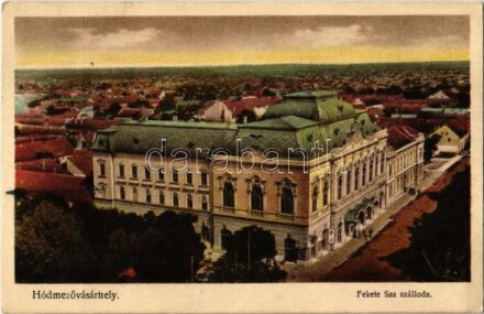 1926 Hódmezővásárhely, Fekete Sas szálloda