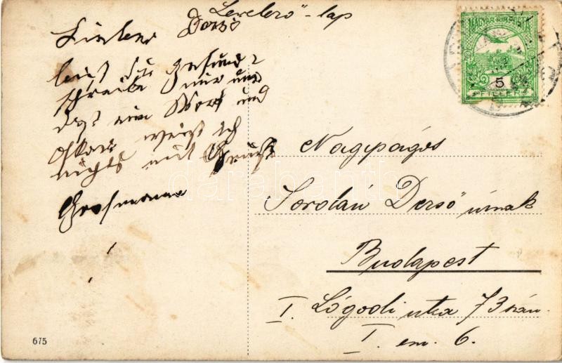 Budapest XII. Svábhegy, Nagy szálloda, gyógyszertár, síneken ülő gyerekek - Image 2