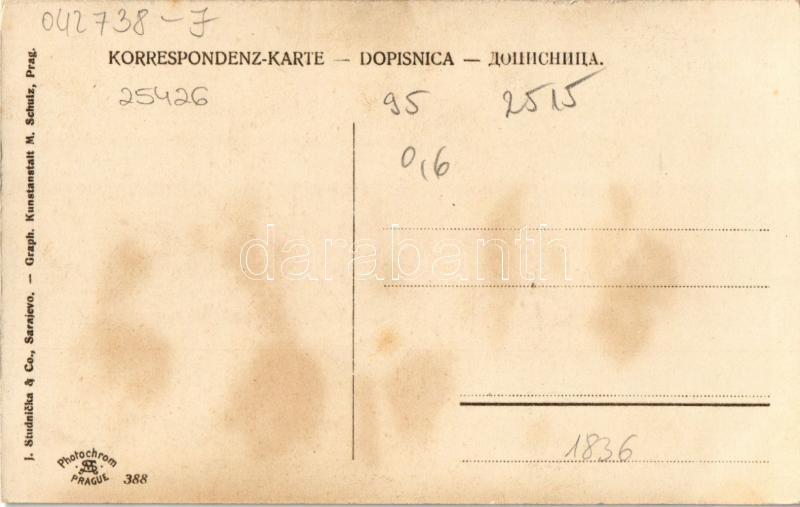 Pozdrav iz Bosne / Bosnische Zigeunerinnen / Bosnian gypsy women, folklore (fl) - Image 2