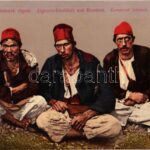 Pozdrav iz Bosne / Zigeunerkleeblatt aus Bosnien / Bosnian gypsy men, folklore (fl)
