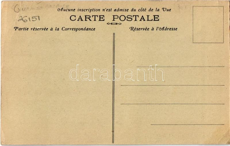 Conakry (Guinée Francais), Pont de Donkhéa / railway bridge with locomotive (EK) - Image 2