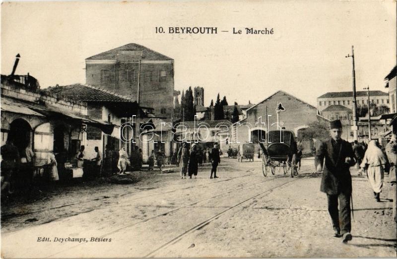 Beirut, Beyrouth; Le Marché / market, shops