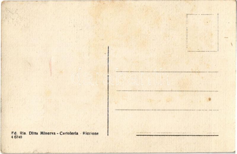 Riccione, Spiaggia, L'ora del Bagno / beach (EK) - Image 2