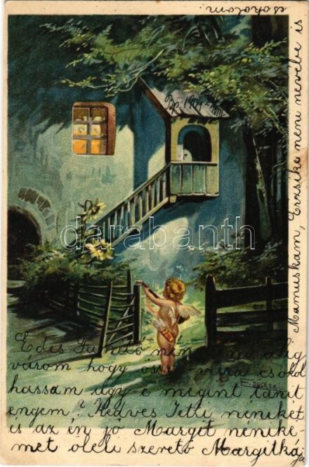 1904 Cupid. litho s: E. Döcker jun.