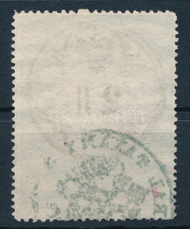 1854 2Fl Cm illetékbélyeg, az értékszám kettős nyomatával / Double print of the digit. R! - Image 2