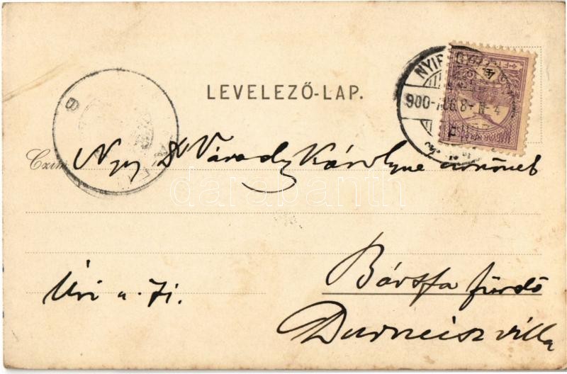 1900 La Chasse Aux Coeurs 1046. / Art Nouveau puttos. litho, unsigned Raphael Kirchner - Image 2