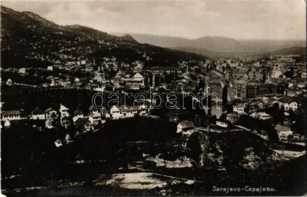 Sarajevo, general view. Leon Finzl