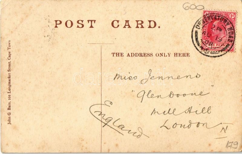 1908 Cape Town, Flower Sellers on Adderley street (EK) - Image 2