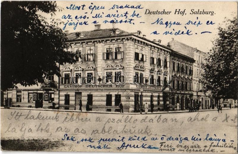 1925 Salzburg, Gasthof Deutscher Hof / restaurant