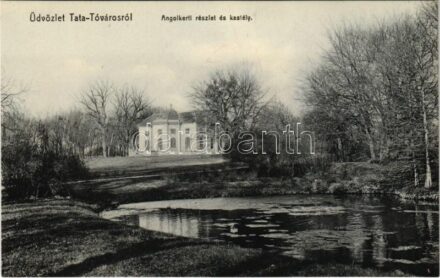 Tata-Tóváros, Angolkerti részlet és kastély