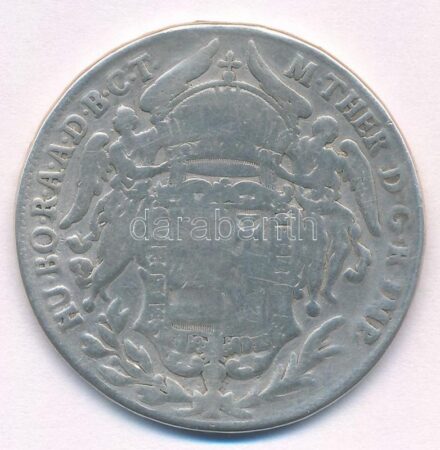1778B SK-PD Tallér Ag 'Mária Terézia' Körmöcbánya (27,00g) T:3- fny. / Hungary 1778B SK-PD Thaler Ag 'Maria Theresia' Kremnitz (27,00g) C:VG ear mark Huszár: 1680., Unger III.: 1228.d