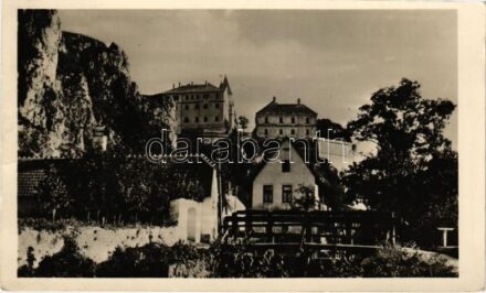 1950 Veszprém, vár látképe
