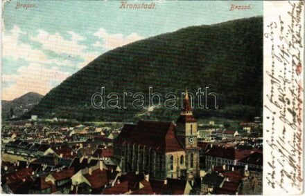 1910 Brassó, Kronstadt, Brasov; templom / church (EK)