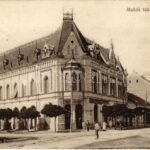 1934 Makó, Takarékpénztár. Vasúti levelezőlapárusítás 644.
